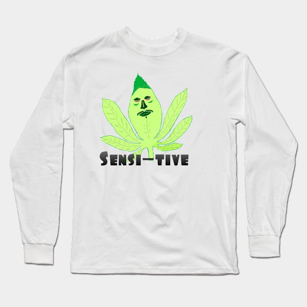 Sensi tive Long Sleeve T-Shirt by Paintees